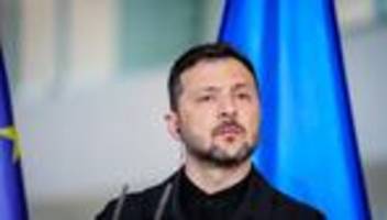 Ukrainekrieg: Wolodymyr Selenskyj beklagt mangelnden Druck auf Russland