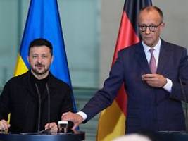 Gemeinsame Produktion: Merz verspricht Ausbau der Militärhilfe für die Ukraine