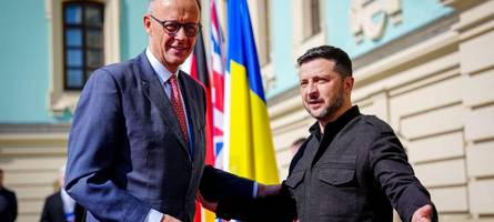 Merz stellt sich auf langen Krieg in der Ukraine ein