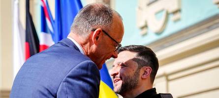 Wolodymyr Selenskyj kommt heute nach Berlin