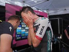 Deutscher mit emotionalem Sieg: Nico Denz bewahrt Red Bull vor gigantischem Giro-Alptraum