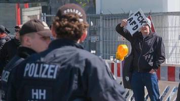 afd-demo in der city: mehrere gruppen rufen zu protesten auf