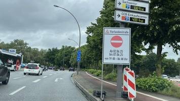 Vierlandenstraße wird eine Woche lang zur Einbahnstraße