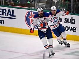 Oilers im Finale gegen Panthers: NHL-Superstar Leon Draisaitl rast in Richtung Krönung