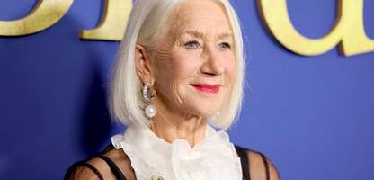 Helen Mirren: Kritiker riet zu Nasen-OP, Schauspielerin entschied »nicht so hübsch zu sein«