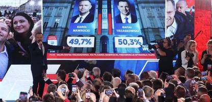 Stichwahl in Polen: Liberale in Kopf-an-Kopf-Rennen um die Präsidentschaft vorn