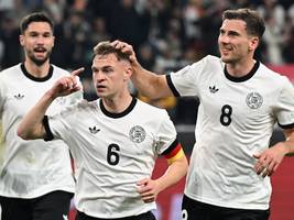 100. länderspiel des dfb-kapitäns: kimmich, der bürger king