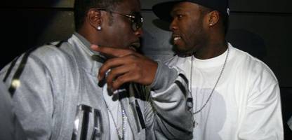 50 cent will mögliche begnadigung von p. diddy behindern