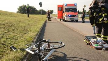 Unfälle mit Rennradfahrern auf dem Deich: Zahlen erschrecken