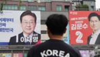 asien: südkorea wählt einen neuen präsidenten