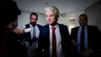 Asylpolitik: Rechtspopulist Geert Wilders lässt niederländische Regierung platzen