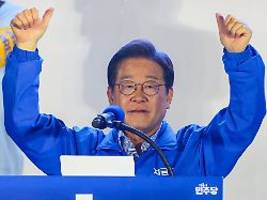 Ex-Minister erleidet Schlappe: Oppositioneller Lee gewinnt wohl Präsidentenwahl in Südkorea