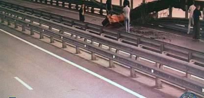 Russland-Ukraine-Krieg: Verkehr auf einsturzgefährdeter Krim-Brücke läuft wieder