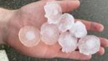 wetter: gefährliche unwetter und großhagel möglich