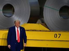 Wie reagiert Europa?: Trumps 50-Prozent-Zölle auf Stahl und Aluminium gelten ab sofort