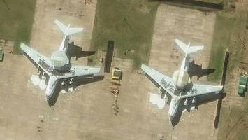 Ukraine soll wertvolle russische Spionageflugzeuge getroffen haben