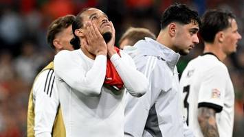 dfb-noten: wieder eine 5 für sané, auch gosens unglücklich