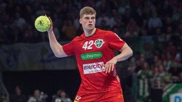 hannovers handballer retten unentschieden gegen kiel