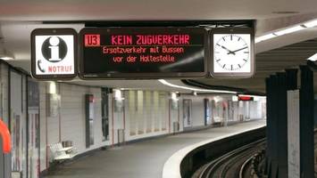 U3-Sperrung am Wochenende: Fahrgäste müssen in der City umplanen