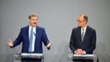 verhältnis cdu und csu: söder rechnet mit achtjähriger amtszeit von kanzler merz