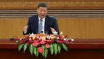 Zollstreit: Chinesische Staatsmedien melden Telefonat zwischen Xi und Trump
