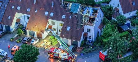 war es ein tornado? unwetter hinterlässt schneise der verwüstung in donaustetten