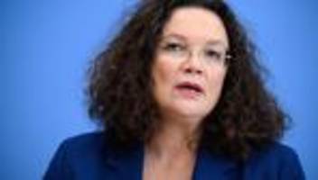 arbeitsagentur: andrea nahles erwartet 90.000 fehlende jobs durch us-zollpolitik
