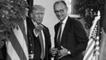 Friedrich Merz bei Donald Trump: Merz, der kluge Sidekick für die Trump-Show