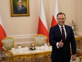 Nawrocki kündigt Widerstand an: Polens neuer Präsident beginnt mit Kampfansage an Tusk