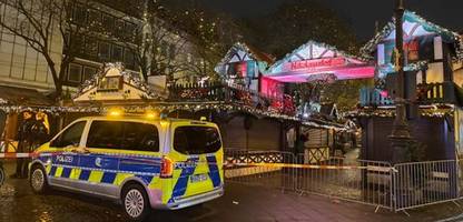 Köln: 14-Jähriger soll Weihnachtsmarkt-Anschlagspläne geäußert haben