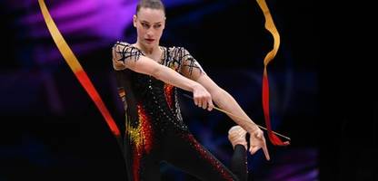 rhythmische sportgymnastik: darja varfolomeev holt em-bronze trotz reifenpanne und duttpech