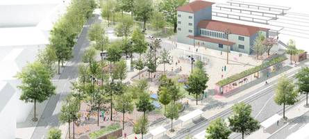 So soll der Helmut-Haller-Platz künftig aussehen - und seinen schlechten Ruf ablegen