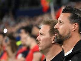 ein seltsames dfb-ende: julian nagelsmann verabschiedet sandro wagner überraschend kühl