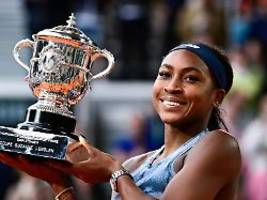 Emotionale Worte bei French Open: Coco Gauff wendet sich an die Menschen, die unter Trump leiden
