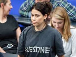 palästina-shirt im plenum: ex-bundestagspräsident thierse verteidigt klöckners vorgehen