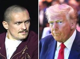 Schau, was jede Nacht passiert: Box-Champion fordert Trump auf: Lebe eine Woche in der Ukraine