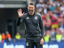 vorfreude auf neuen co-trainer: nagelsmann lässt alphatier wagner mit einem versprechen ziehen
