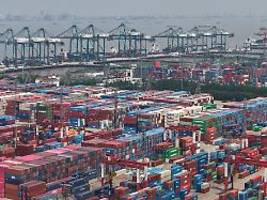 Ungelöste Probleme im Zollstreit: Chinas Handel mit den USA bricht deutlich ein