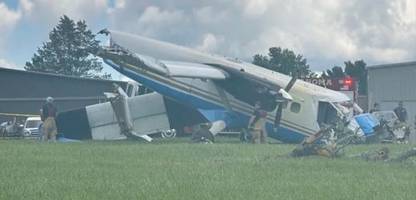 usa: flugzeug stürzt im us-bundesstaat tennessee ab – alle 20 insassen überleben