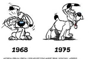 der unbeugsame gallier: idefix ist mit 60 jahren ein ganz großer