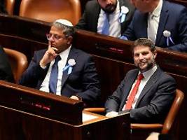 inakzeptable entscheidung: westliche staaten sanktionieren israelische minister