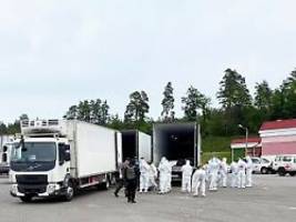 Nach tagelangem Streit: Ukraine und Russland übergeben Soldatenleichen aus