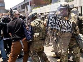 Nationalgarde in Los Angeles: Was das US-Recht zu Trumps Truppeneinsatz sagt