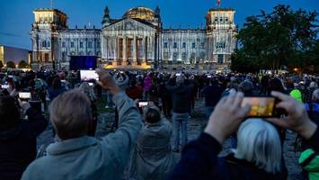 Der Lichtinstallation am Reichstag fehlt der Zauber