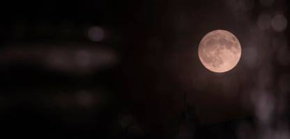 Mond: Erdbeermond im Juni – warum er so heißt und wann er sichtbar ist