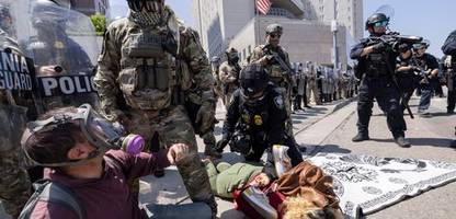 Proteste in Los Angeles gegen Donald Trump: »Wir wollen kein faschistisches Amerika«