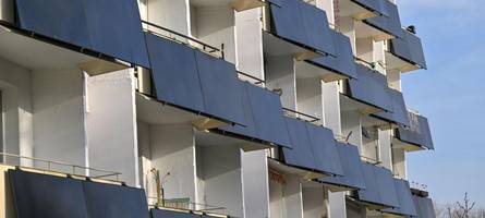 Solarboom auf dem Balkon