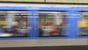 verkehr: leere u-bahn entgleist bei rangierfahrt - busse im einsatz