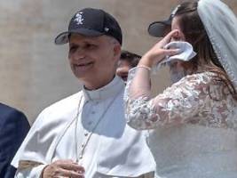 Segnung mit Fan-Basecap: Papst Leo XIV. legt sportliches Glaubensbekenntnis ab