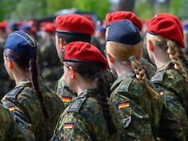 auch frauen mit einziehen?: unionspolitiker offen für rückkehr zur wehrpflicht